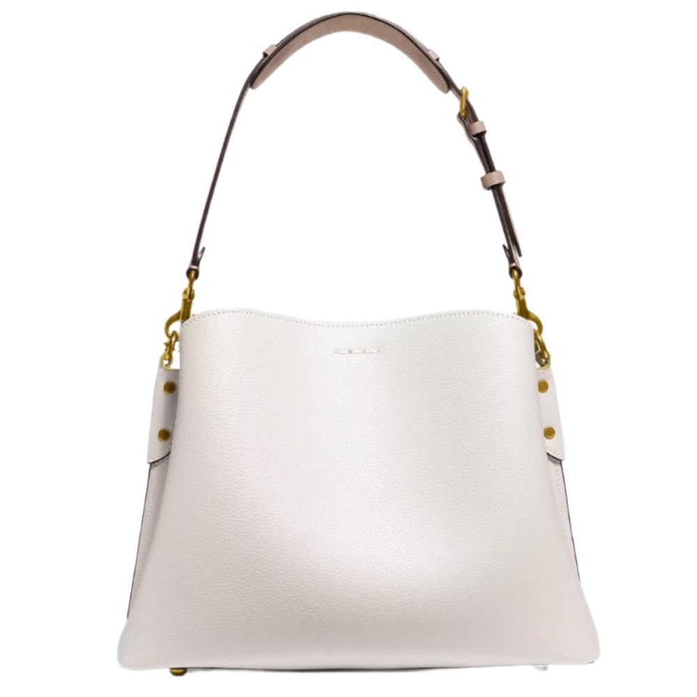 Coach Willow Shoulder Bag in Chalk Colorblock - Picture 4 of 11